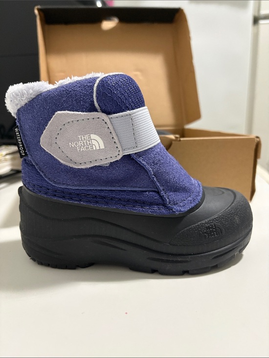 The North Face Other - The North Face Kids Purple and Black Waterproof Winter Boots